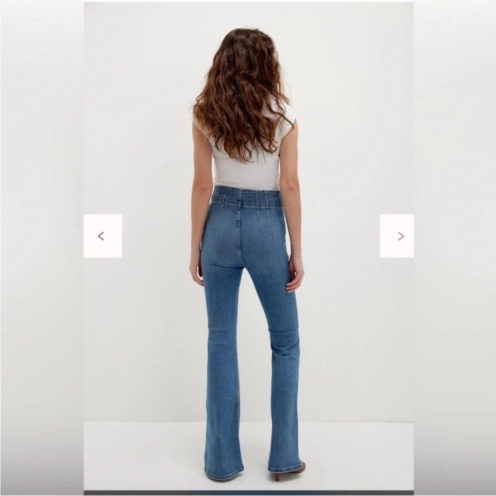 Free People We The Free Jayde Jeans 32S Short - Picture 2 of 13